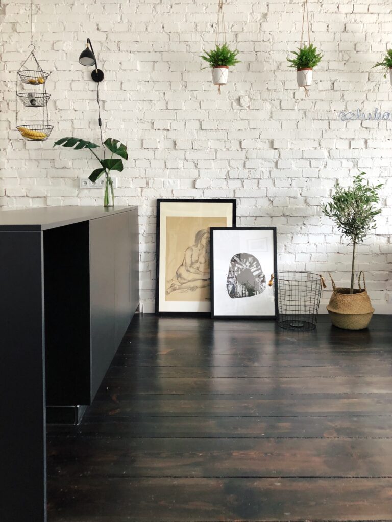 wnętrze mieszkania na poddaszu